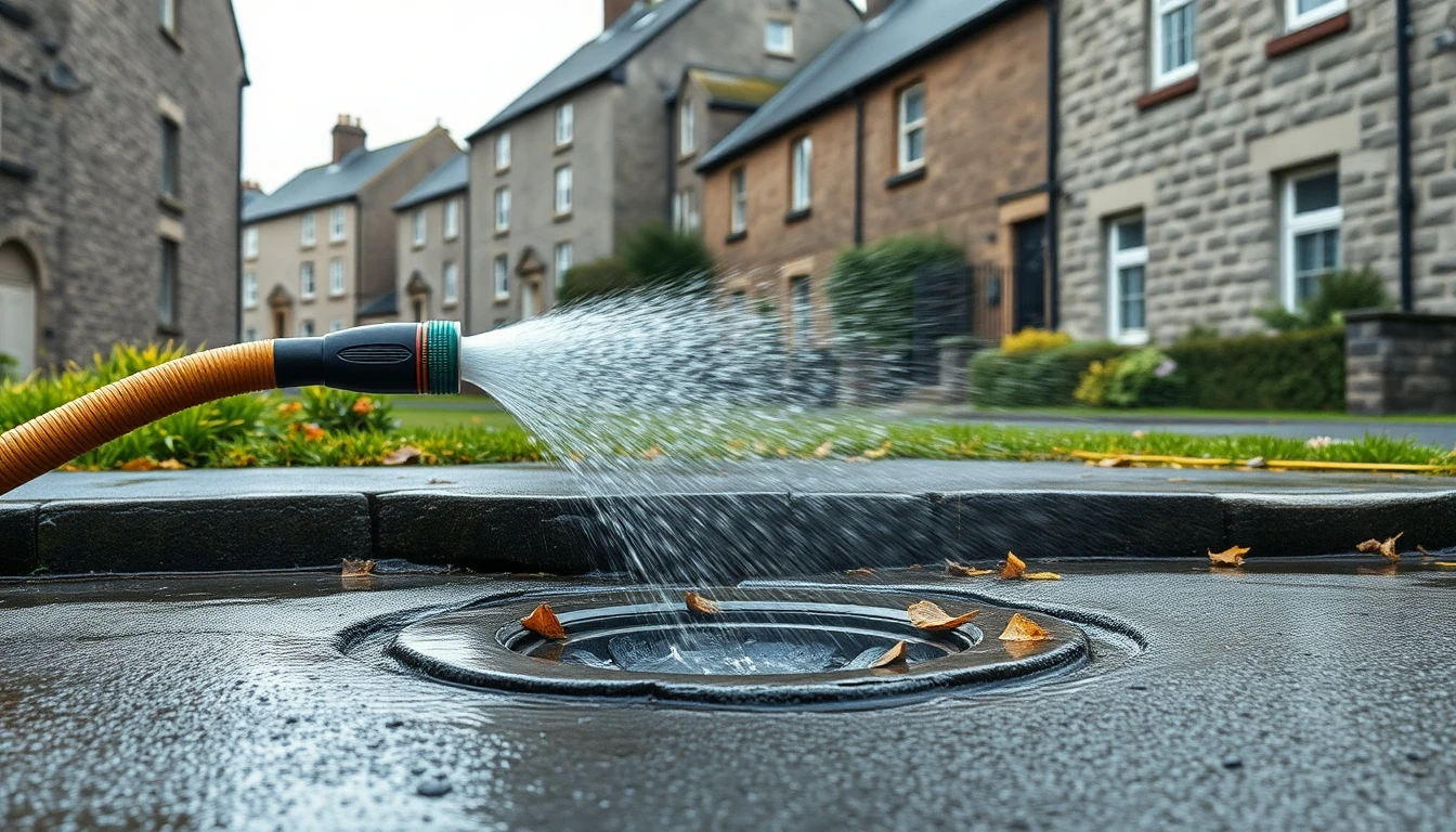 Drain Jetting in Inverurie, Aberdeenshire