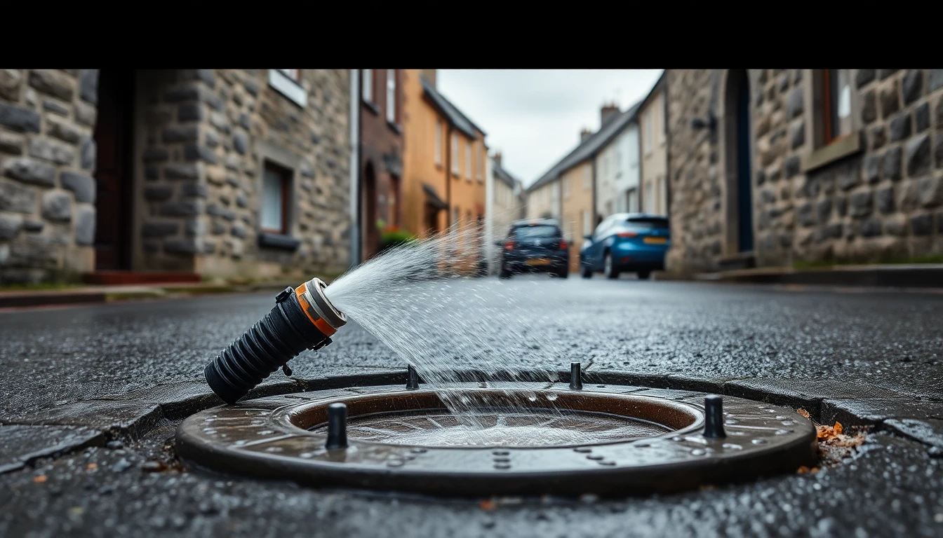 Drain Jetting in Portlethen, Aberdeenshire