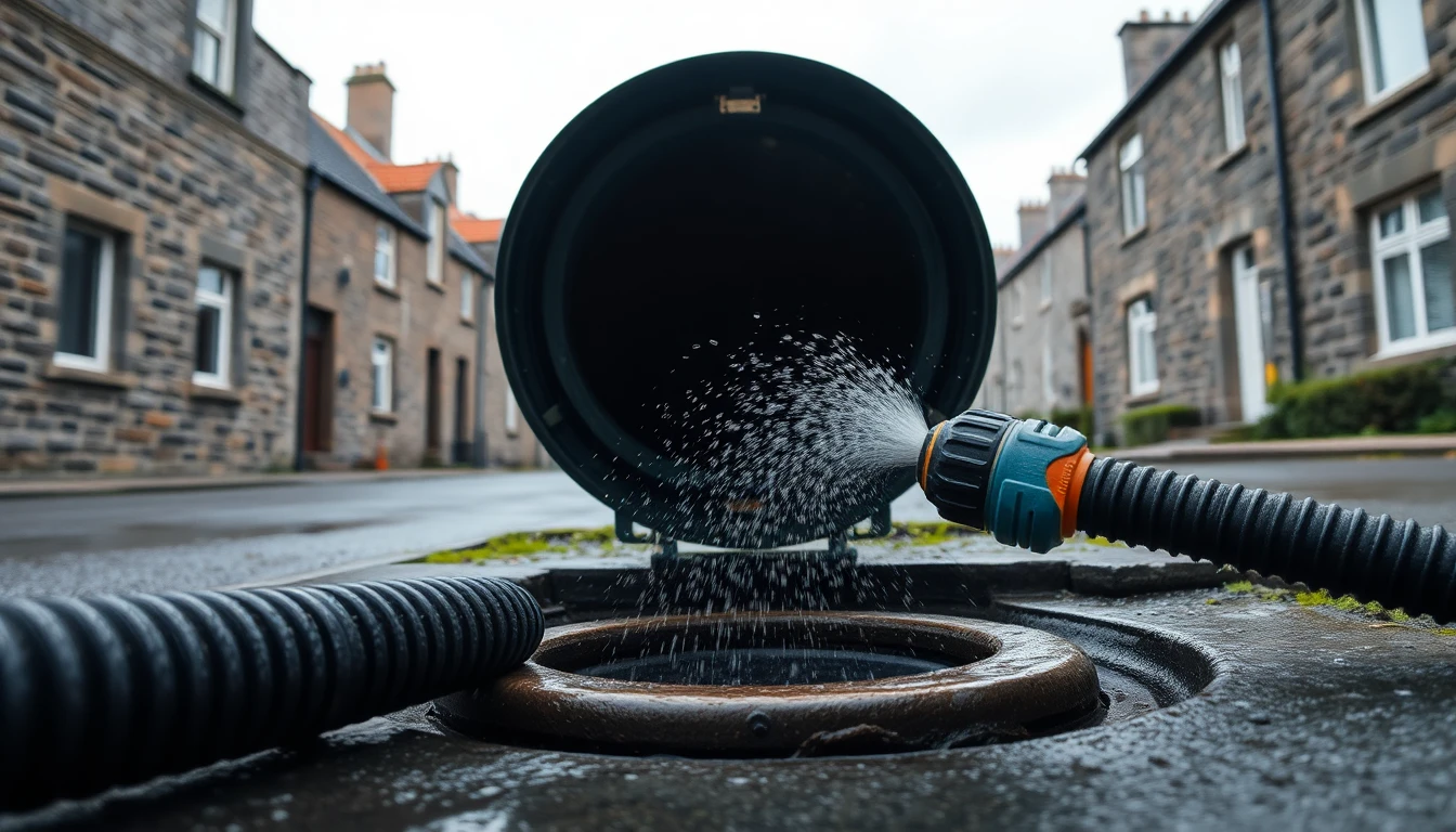 Drain Jetting in Stonehaven, Aberdeenshire